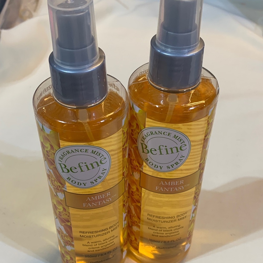 Be fine Amber Fantasy Body Spray - Refreshing Moisturizer Mist (P120)